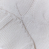 Ecru Cable Knit Collar