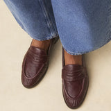 Mocassins Bordeaux N°158