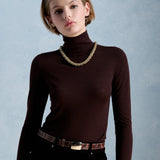 Plum Turtleneck Mania