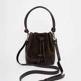 Mini Sac Saku - Suède Mix Mocha
