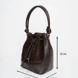 Mini Sac Saku - Suède Mix Mocha