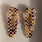 Barrette Signature Damier