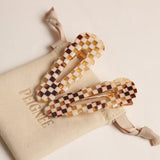 Barrette Signature Damier