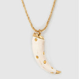 Caftan Moon Studded Necklace