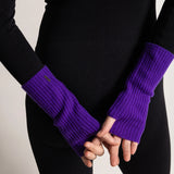 Deep Purple Mittens
