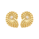 Nautilus earrings