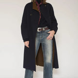 Matty Navy Coat