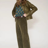 Pantalon Frida Velvet Kaki