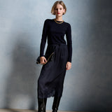 Capucine Navy Skirt