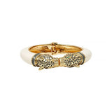 Philippa Ecru Panther Bangle