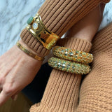 Ondine Multi-Cabochon Bangle