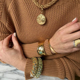 Ondine Multi-Cabochon Bangle