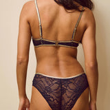 Soutien-gorge Joan Navy Lace Navy Velvet