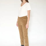 Linda Cacao Velvet Trousers
